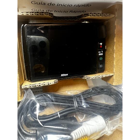 Nikon Coolpix S4300 Digital Camera 16MP 6x Zoom Touch Screen Silver - Picture 14 of 14